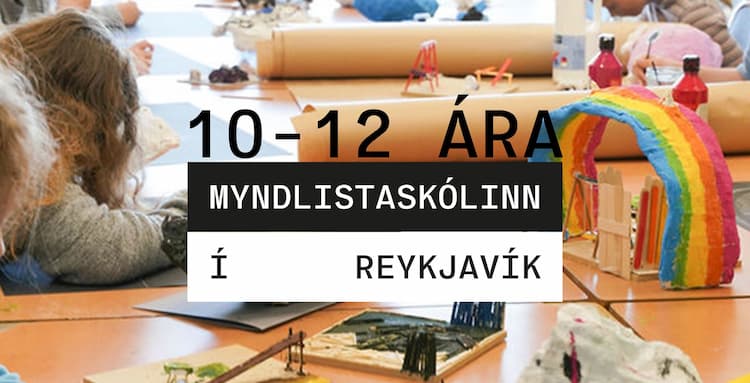 Haust 2025 | 10-12 ára: Heimur myndlistar