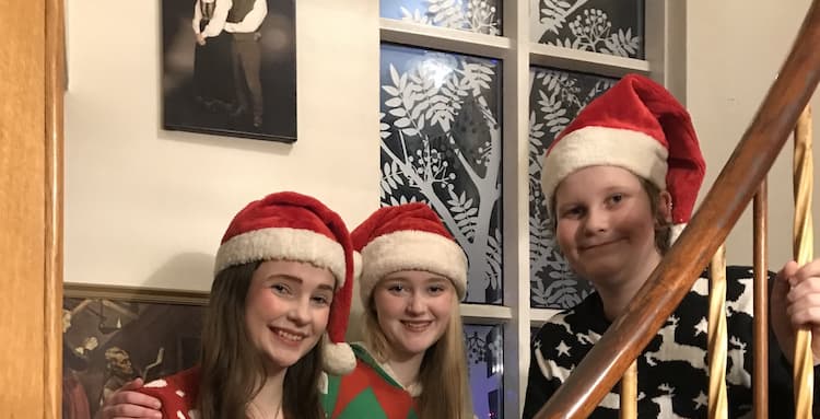 Tríó Zimsen gleður með söng í miðbænum