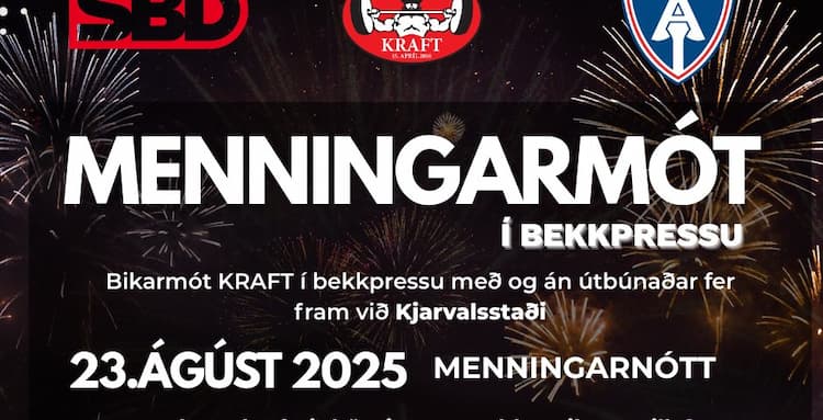 Menningarmótið í bekkpressu