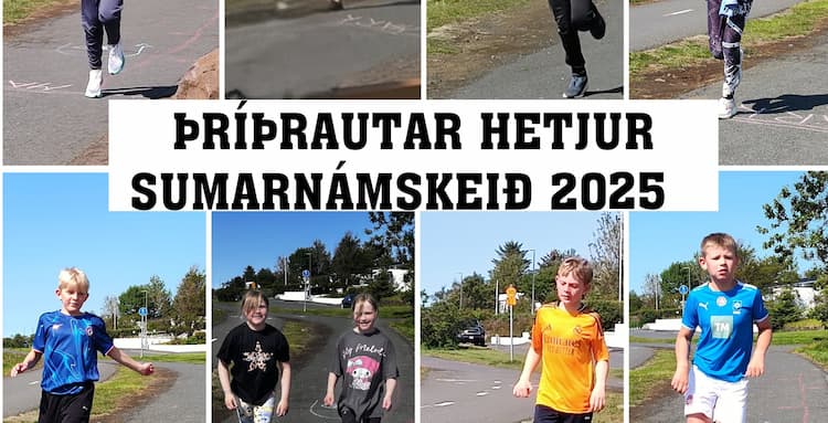 Sumarnámskeið 2026 Sund-hjól-hlaup(Þríþraut)